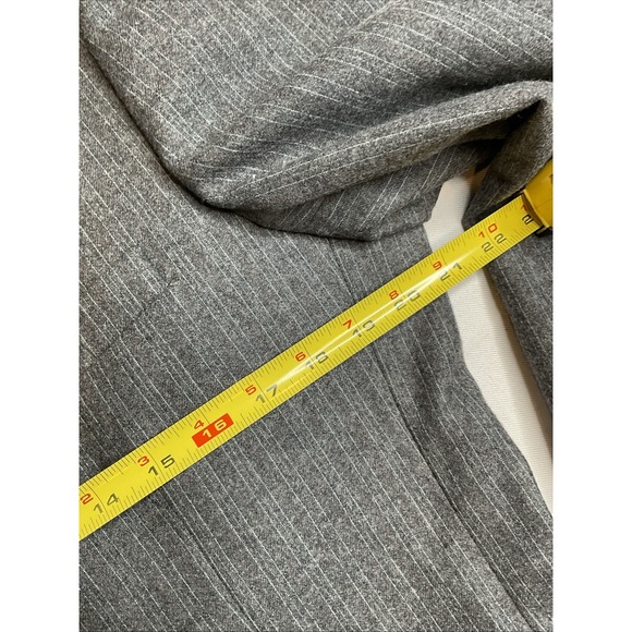 Selfridges Blazer Hugo James Size 44 S Gray Pinstriped Wool Made In England - Picture 4 of 8